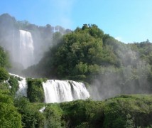 Der Wasserfall von Marmore
